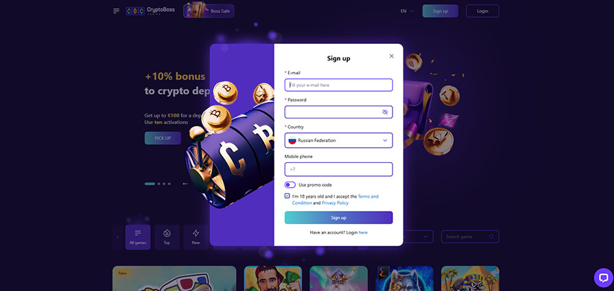 Casino Cryptoboss