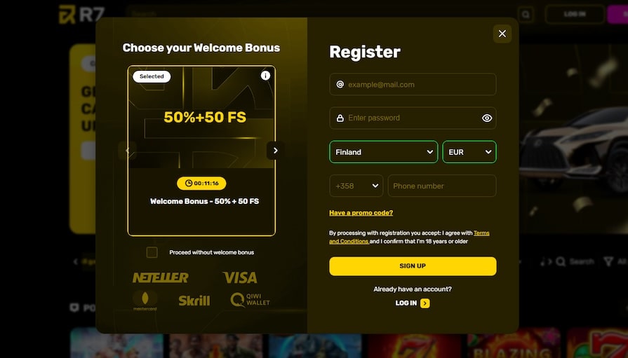 Регистрация по e-mail