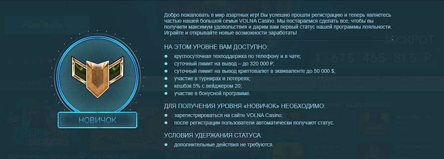 Уровень Новичок