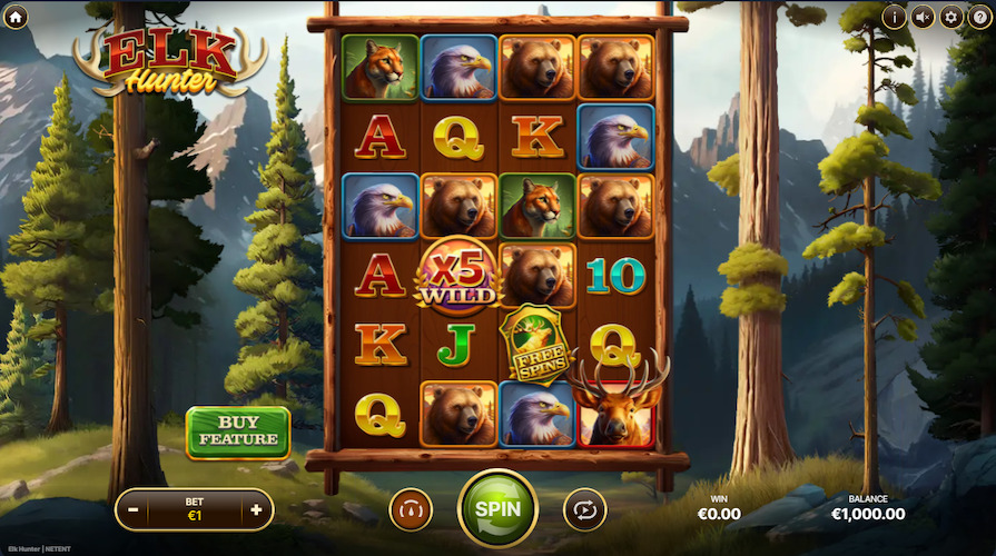 Обзор слота Elk Hunter