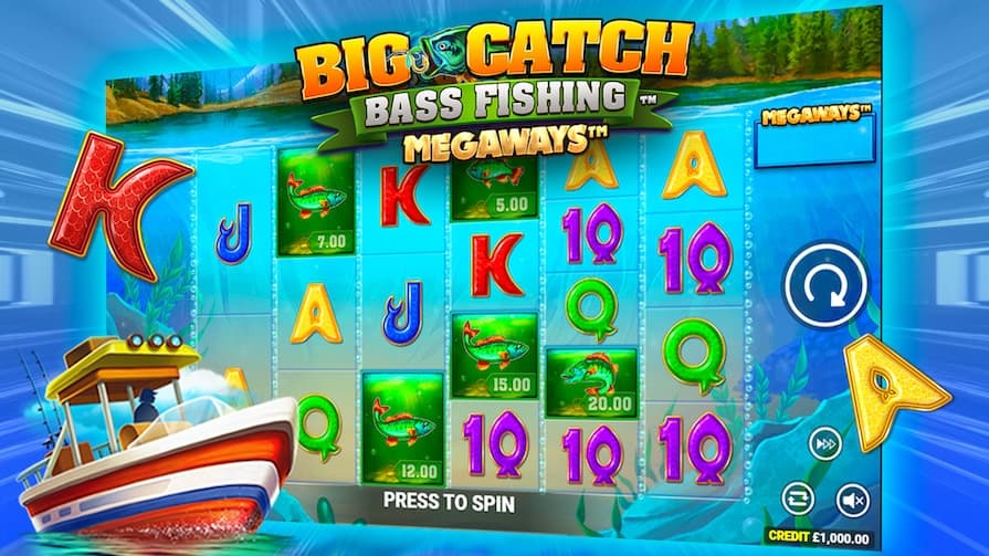 Big Catch Bass Fishing Megaways Demo