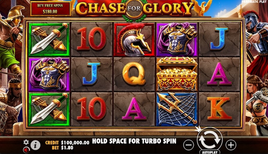 Слот Chase for Glory