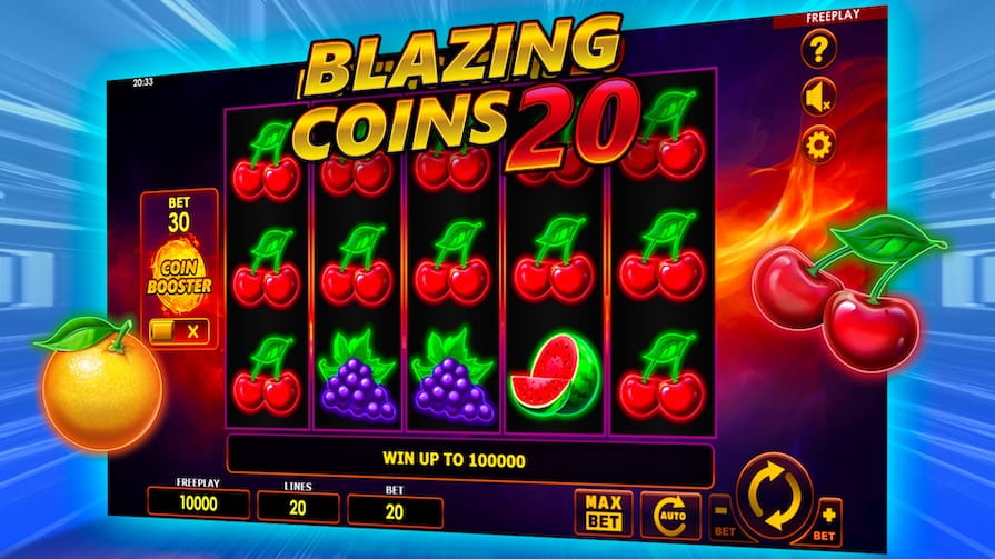 Demo Blazing Coins 20