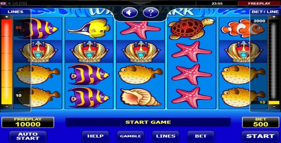 Слот Wild Shark