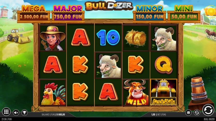 Слот Bull Dozer