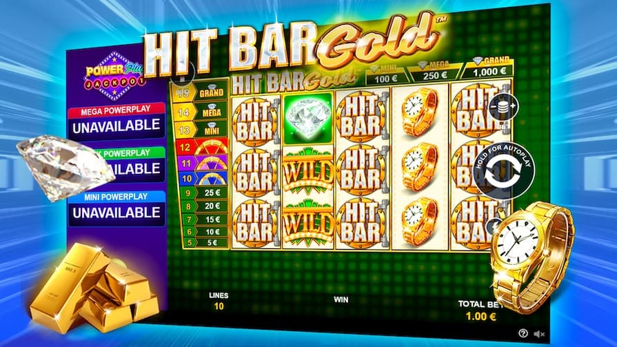 Demo Hit Bar: Gold Powerplay Jackpot