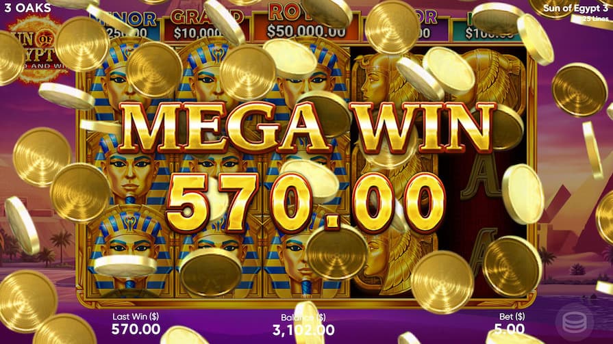 Бесплатная игра в Sun of Egypt 3