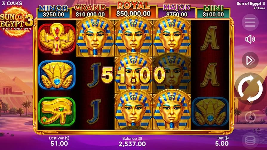 Слот Sun of Egypt 3