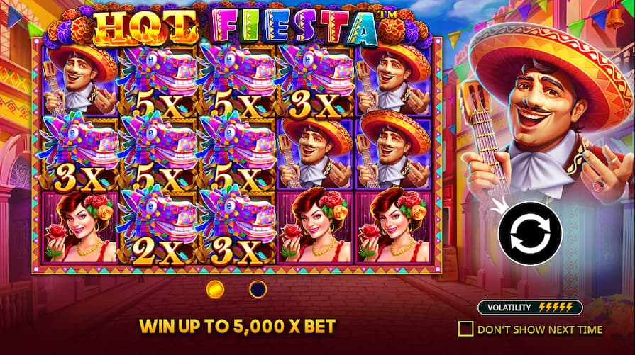 Бесплатная игра в Hot Fiesta