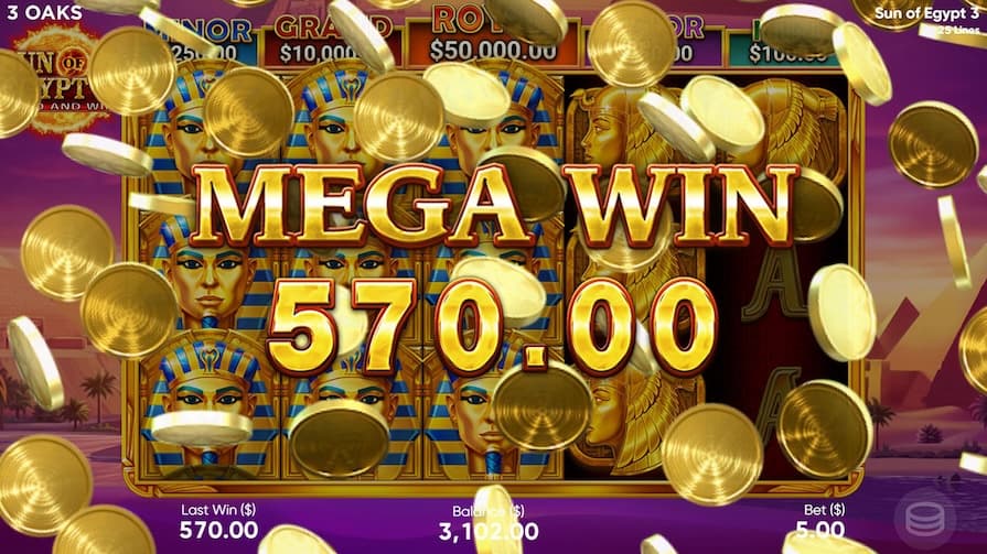Дизайн игры Sun of Egypt 3