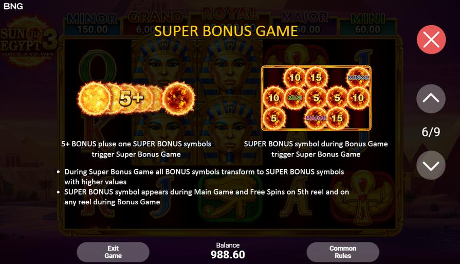 Slot Sun of Egypt