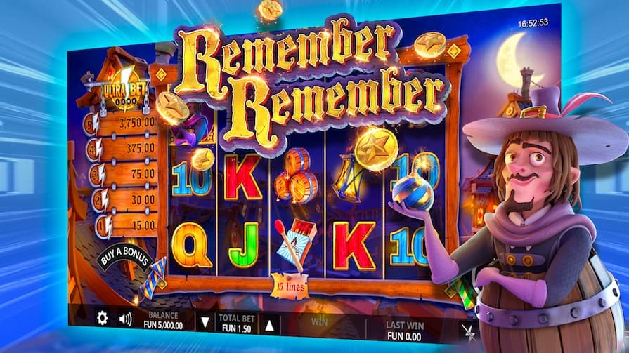Слот Remember Remember