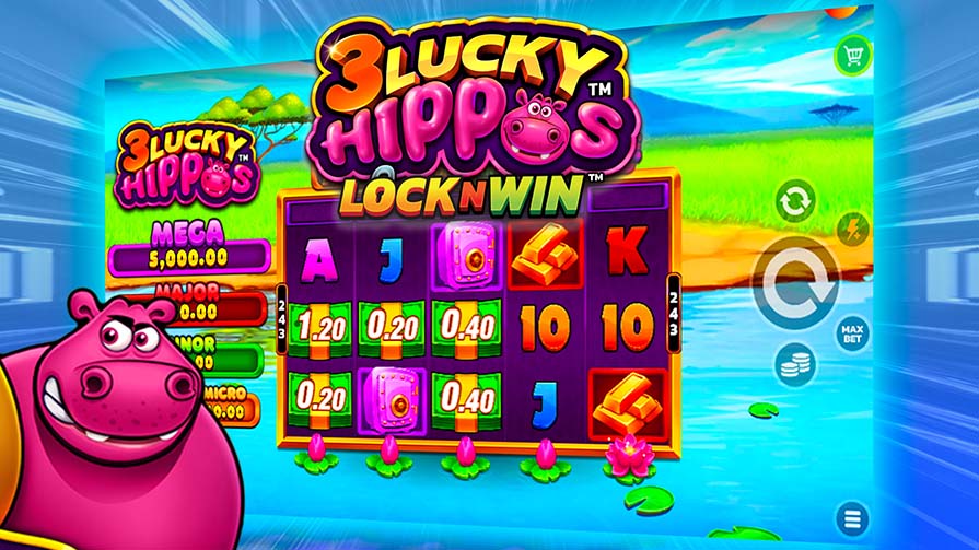 Демо 3 Lucky Hippos
