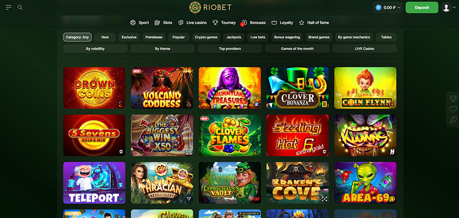 Gambling Entertainment Riobet