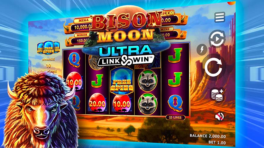 Демо Bison Moon Ultra Link and Win