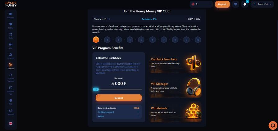 Casino Honey Money