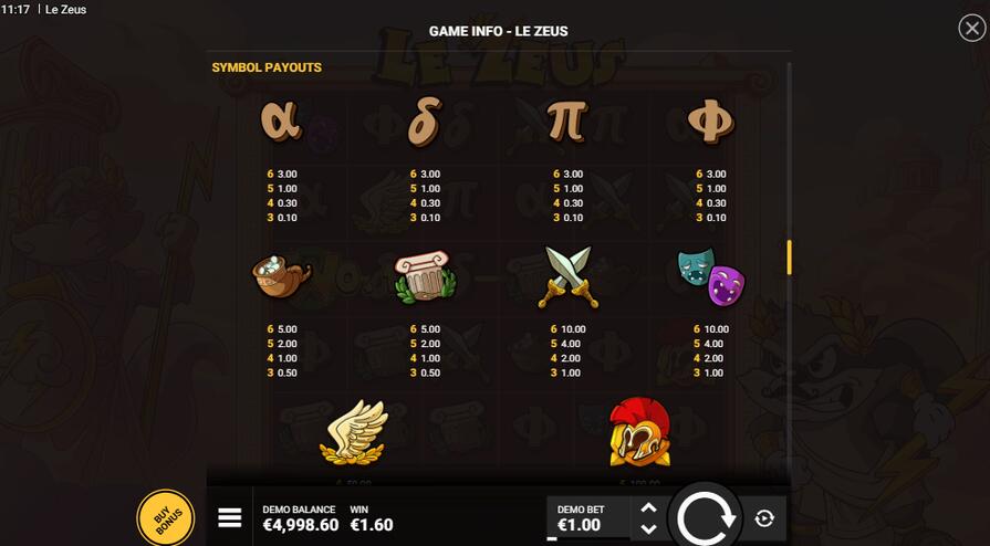 Slot Le Zeus