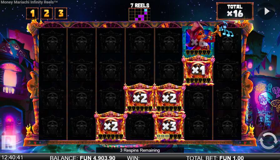 Slot Money Mariachi Infinity Reels