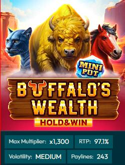 Слот Buffalo’s Wealth Hold And Win