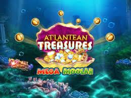 Слот Atlantean Treasures: Mega Moolah