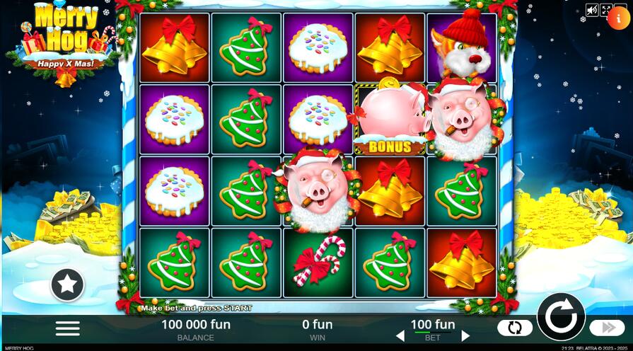Слот Merry Hog