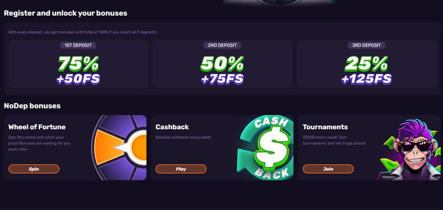 Бонусы в Leebet