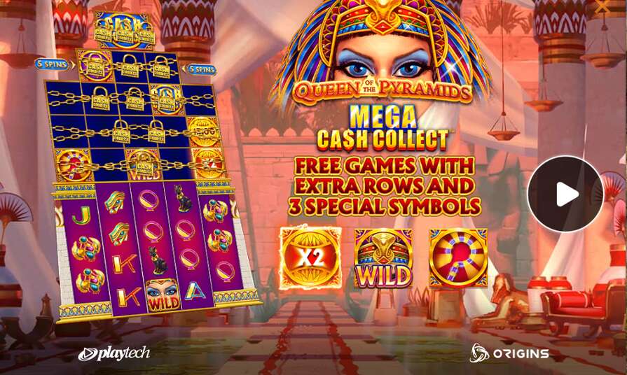 Демо Queen of the Pyramids: Mega Cash Collect