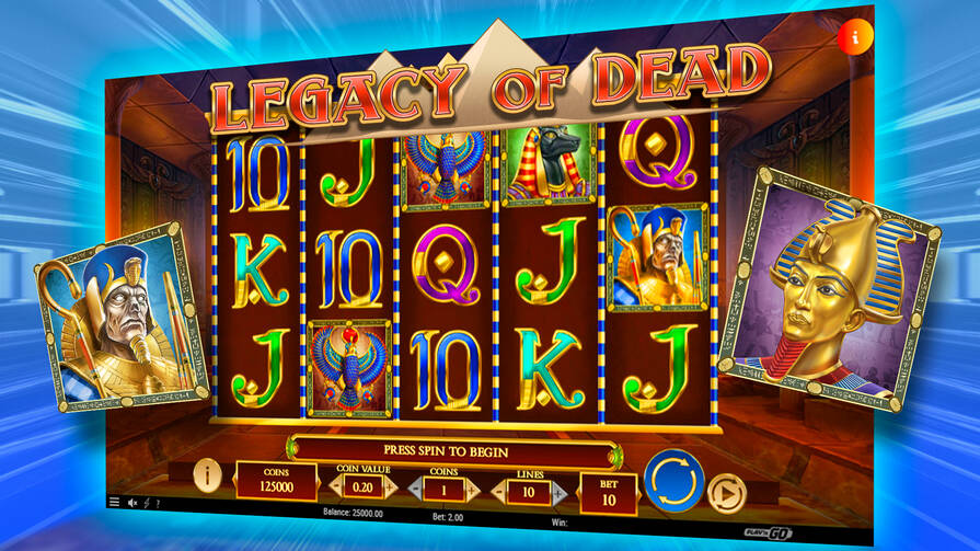 Слот Legacy of Dead