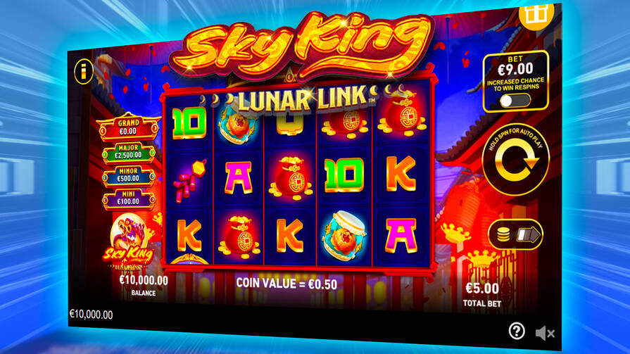Слот Lunar Link: Sky King