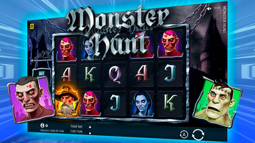 Слот Monster Hunt