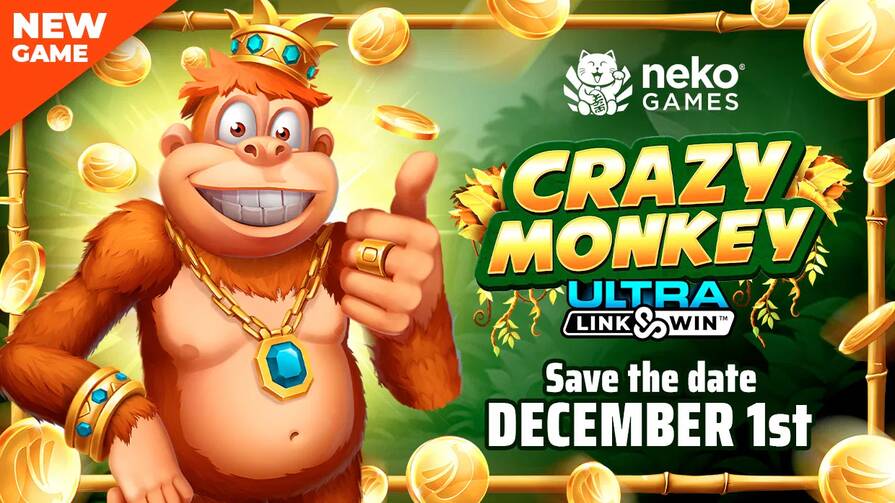 Neko Games слот Crazy monkey
