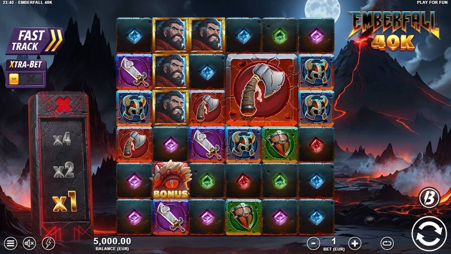 Слот Emberfall 40K