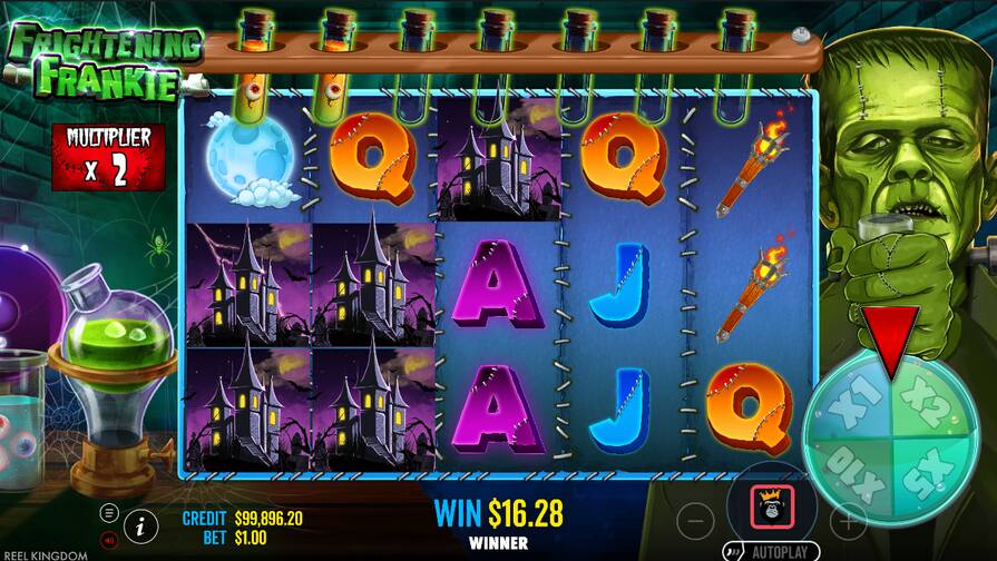 Frightening Frankie бонусы