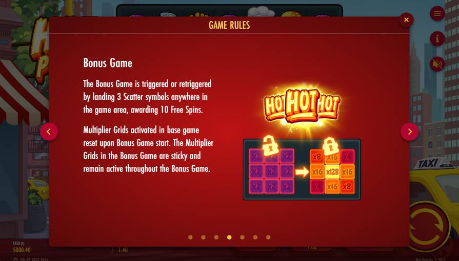 Hot Potato! бонусы