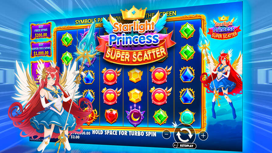 Демо Starlight Princess Super Scatter