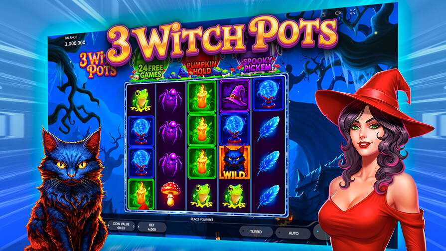 Демо 3 Witch Pots
