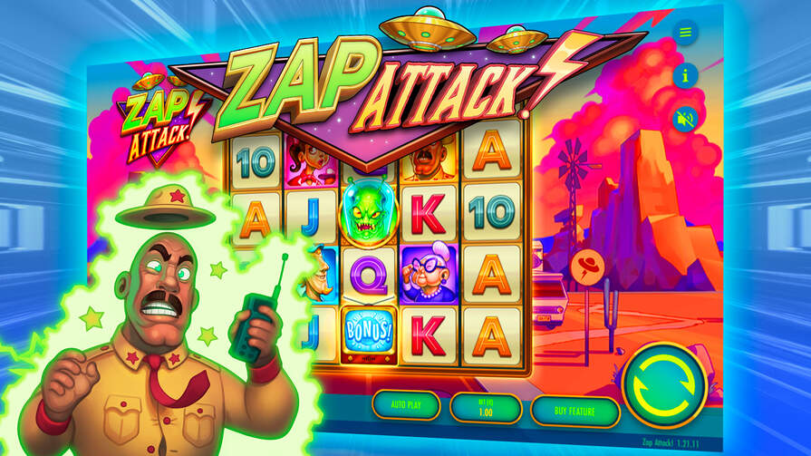 Слот Zap Attack!