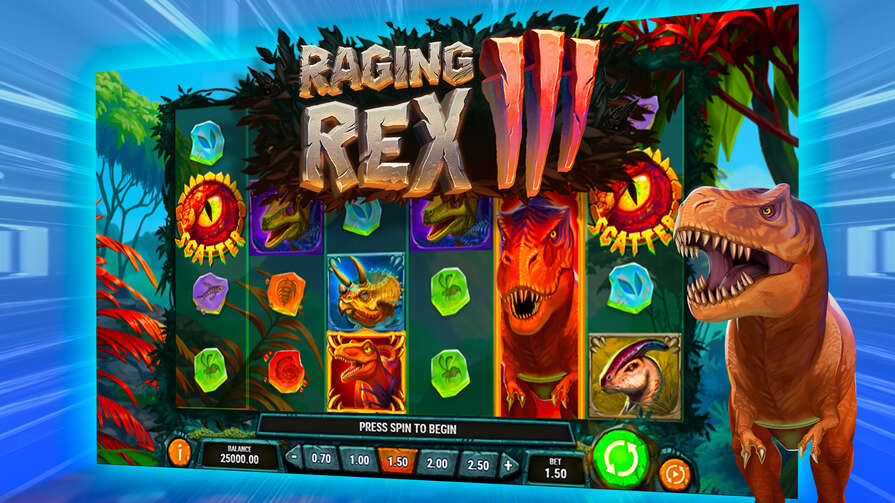 Raging Rex 3 — трейлер