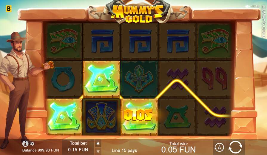Игра Mummy’s Gold