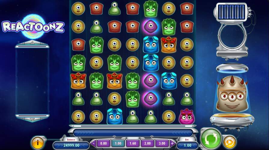 Игра Reactoonz