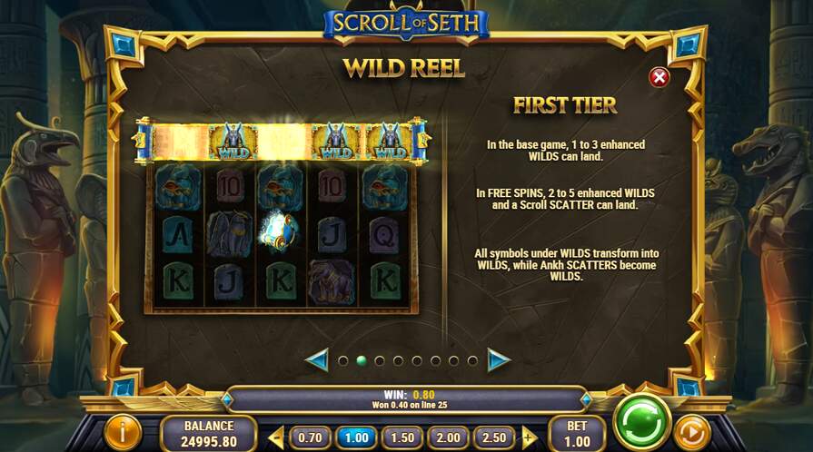 Scroll of Seth бонусы