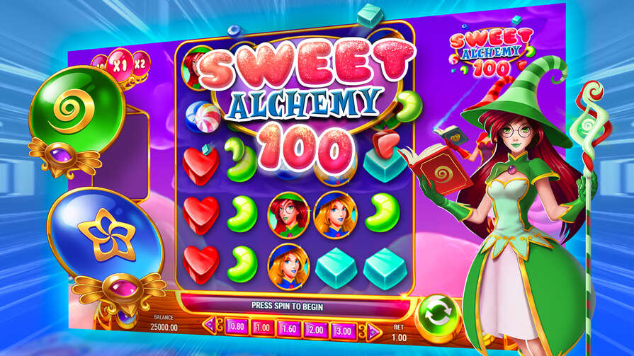 Sweet Alchemy 100 — обзор слота